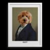 主图-12-主图-12 The Dignified Gentleman Custom Pet Portrait