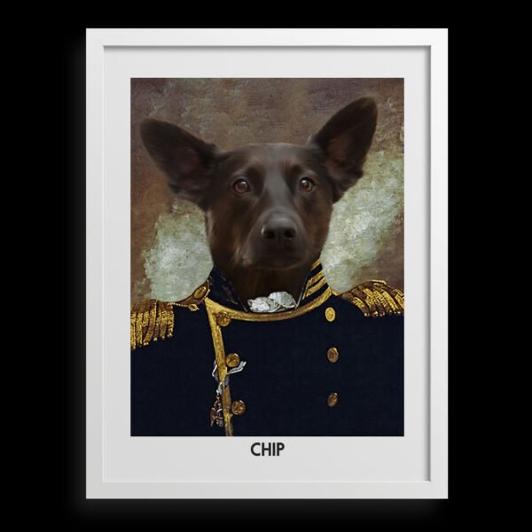The Grand Elegance Custom Pet Portrait