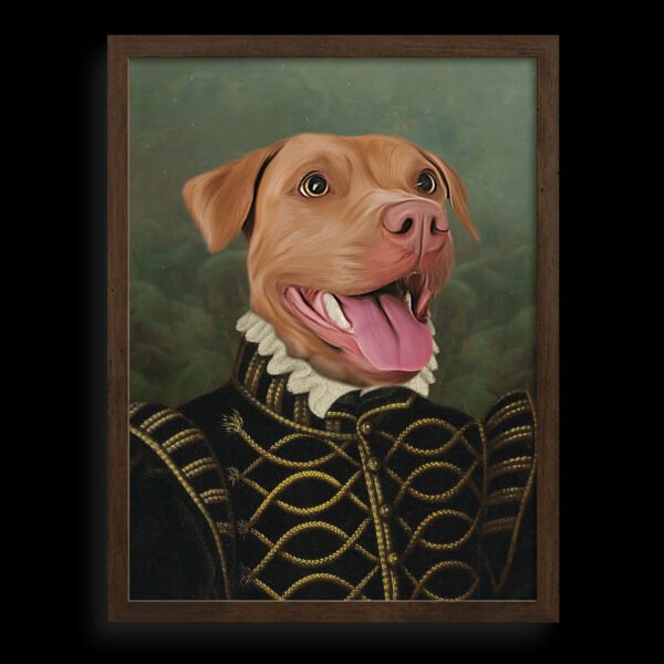 The Baroness Custom Pet Portrait
