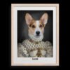 主图-13-主图-13 The Proper Lady Custom Pet Portrait