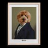 主图-13-主图-13 The Dignified Gentleman Custom Pet Portrait