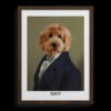 主图-14-主图-14 The Dignified Gentleman Custom Pet Portrait